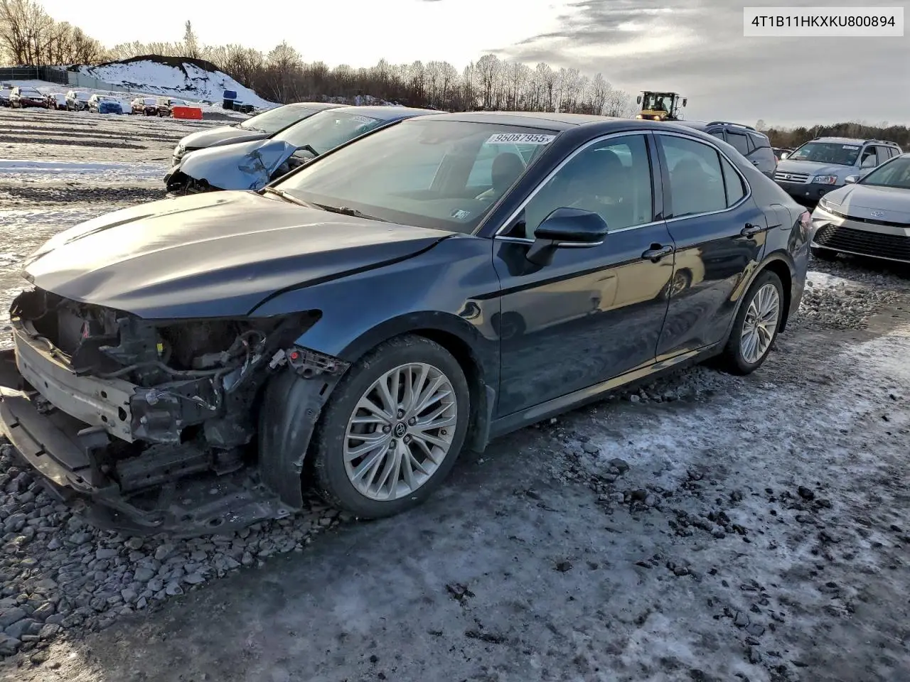 4T1B11HKXKU800894 2019 Toyota Camry L