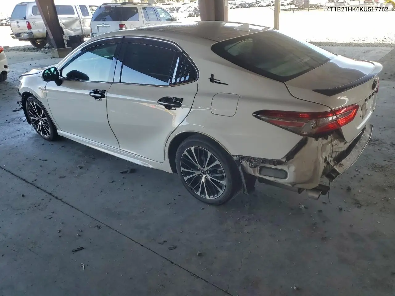 4T1B21HK6KU517762 2019 Toyota Camry Hybrid
