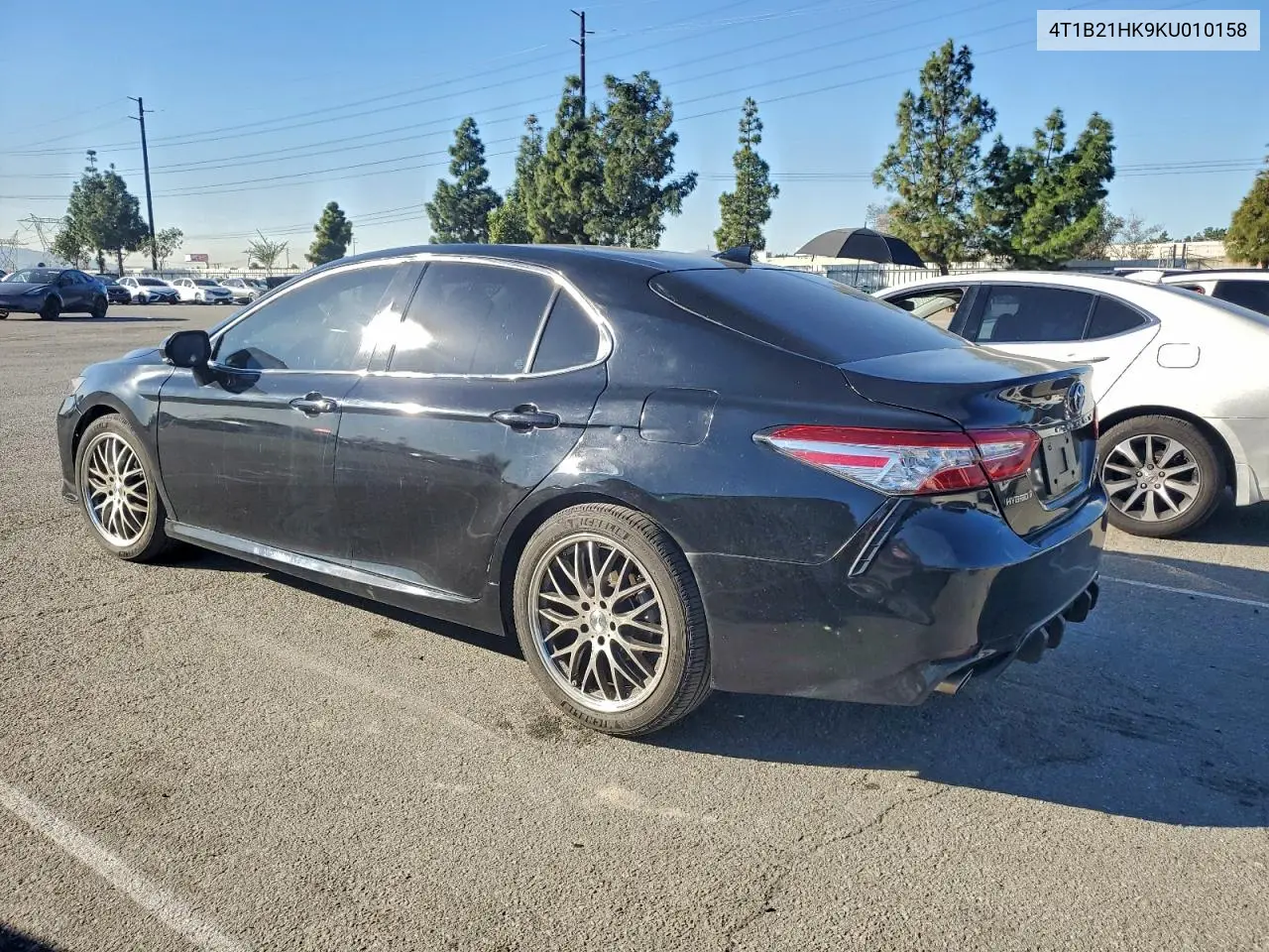 4T1B21HK9KU010158 2019 Toyota Camry Hybrid