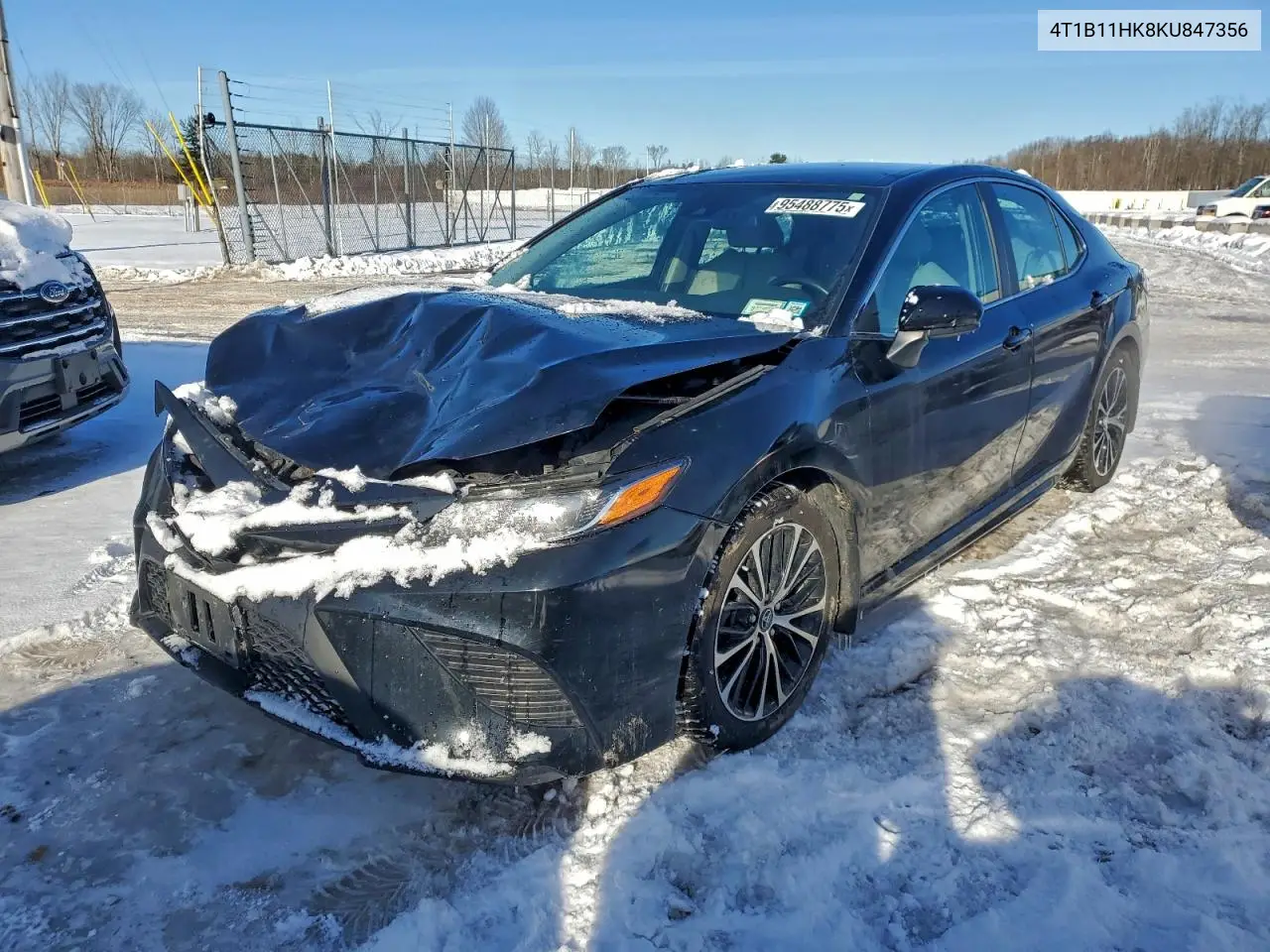 4T1B11HK8KU847356 2019 Toyota Camry L