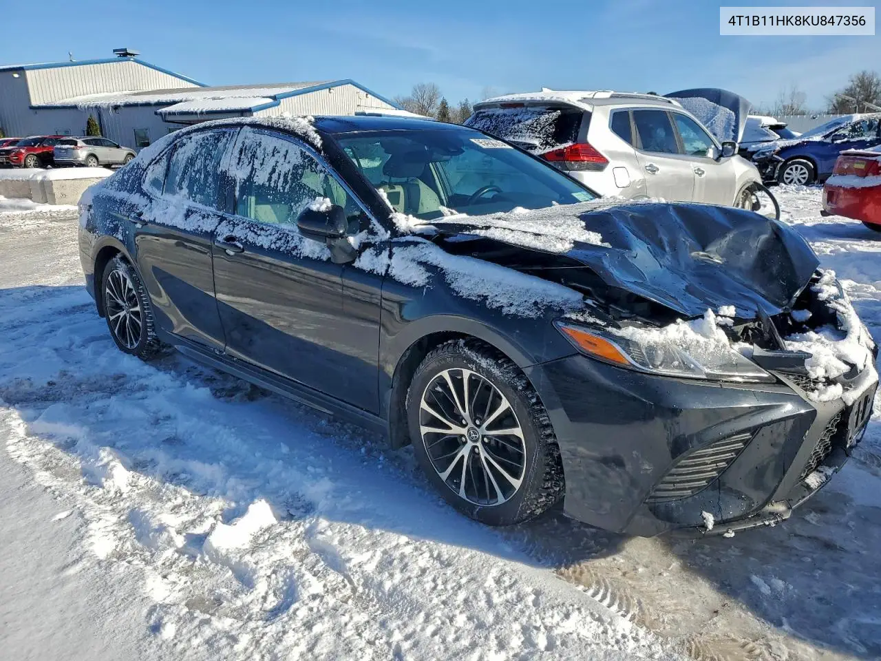4T1B11HK8KU847356 2019 Toyota Camry L