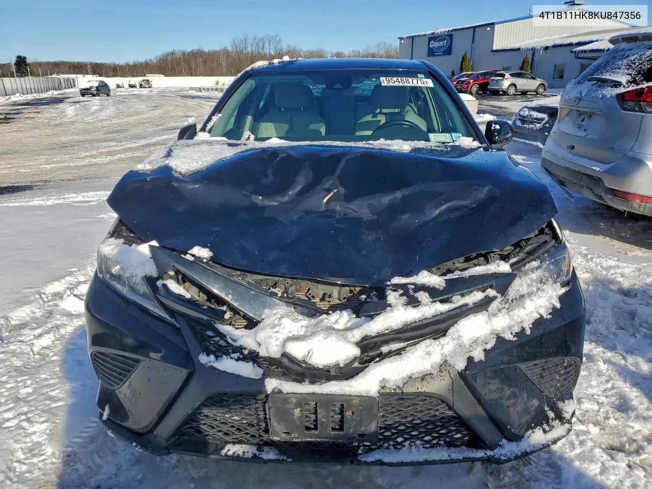 4T1B11HK8KU847356 2019 Toyota Camry L