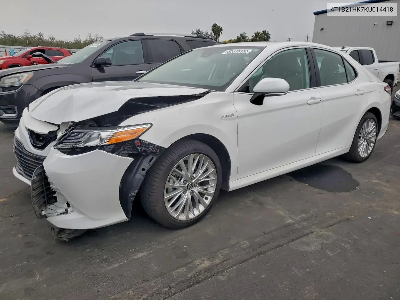 4T1B21HK7KU014418 2019 Toyota Camry Hybrid