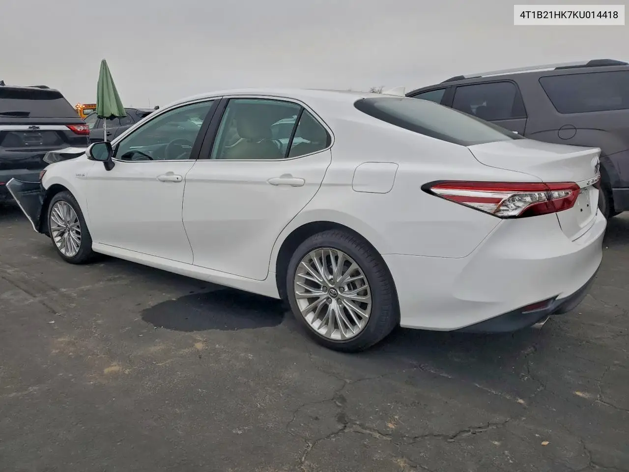 4T1B21HK7KU014418 2019 Toyota Camry Hybrid