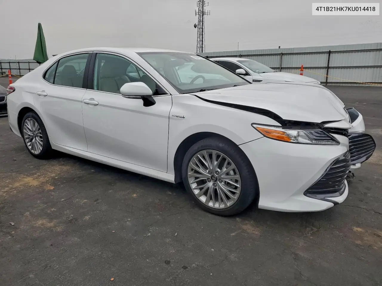 4T1B21HK7KU014418 2019 Toyota Camry Hybrid