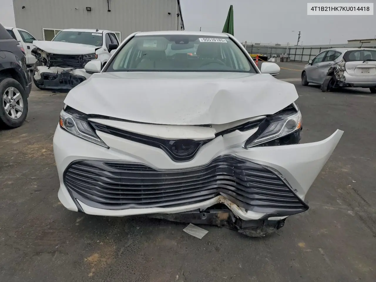 4T1B21HK7KU014418 2019 Toyota Camry Hybrid