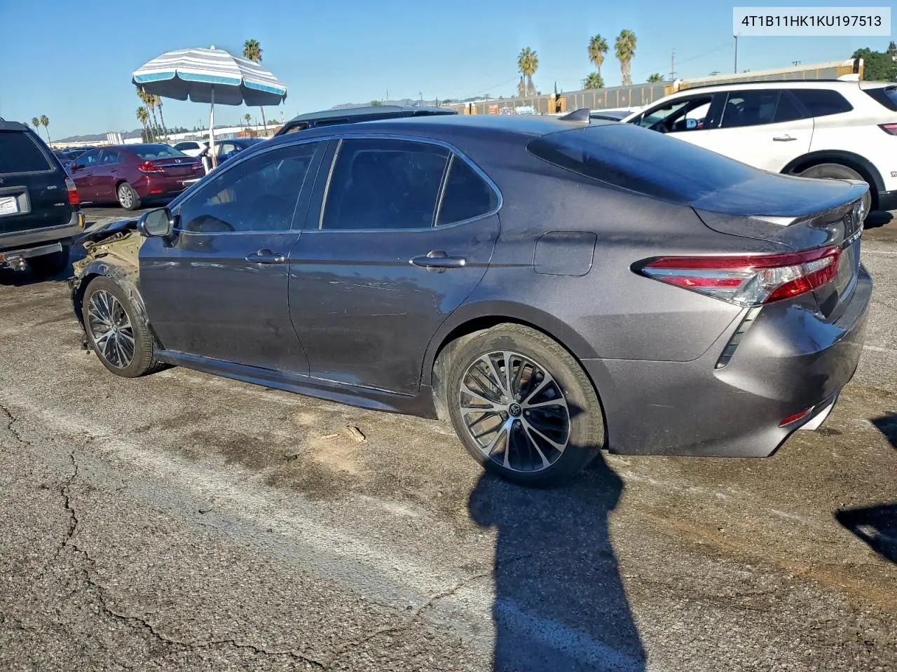 4T1B11HK1KU197513 2019 Toyota Camry L