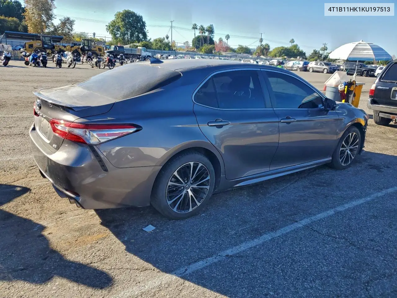 4T1B11HK1KU197513 2019 Toyota Camry L