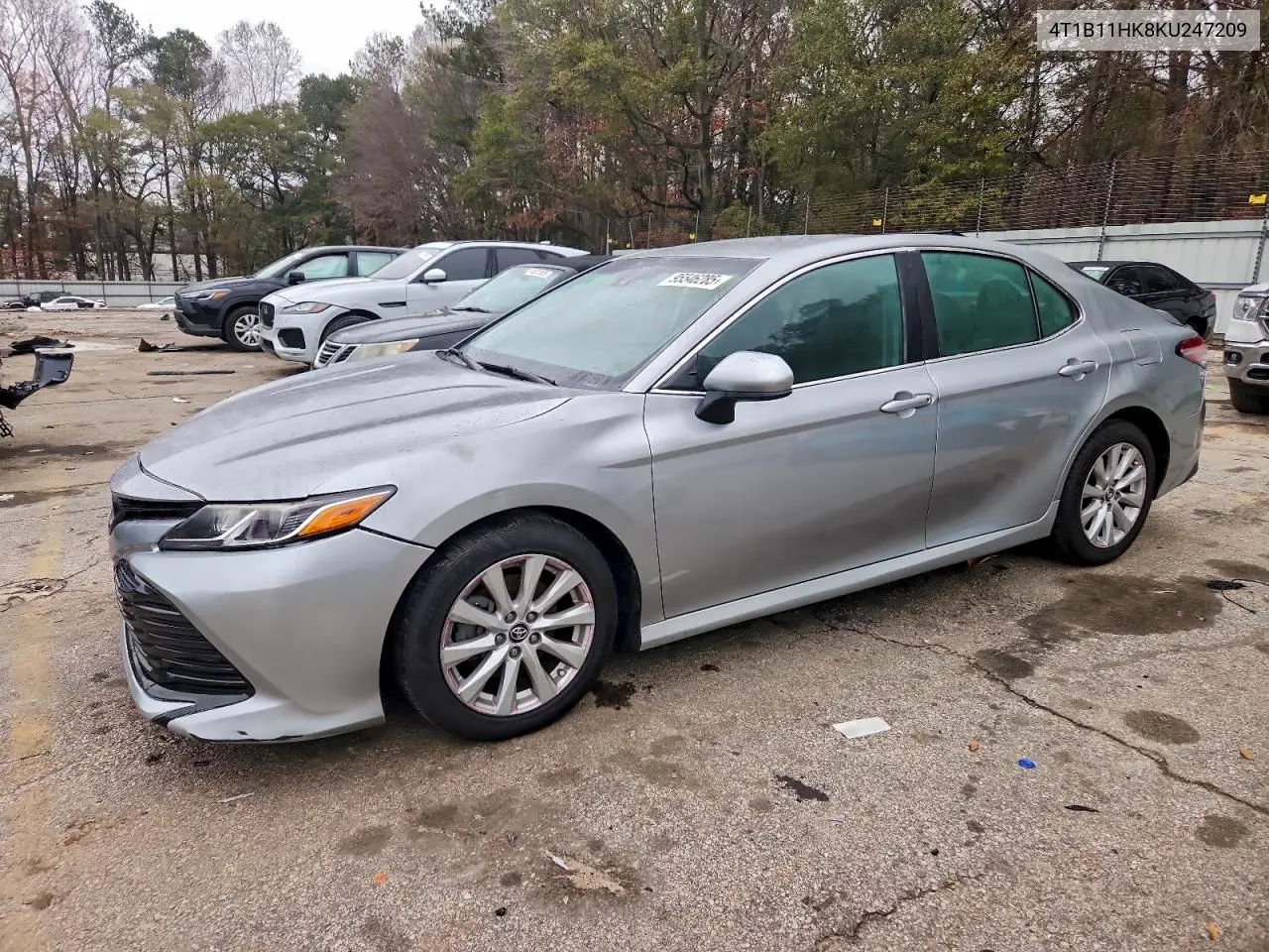 4T1B11HK8KU247209 2019 Toyota Camry L