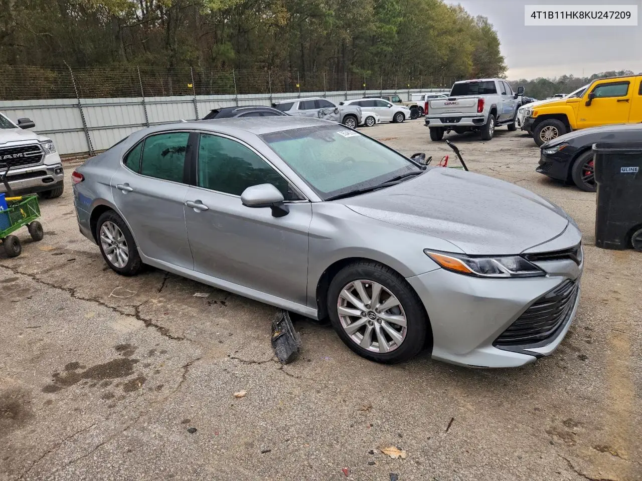 4T1B11HK8KU247209 2019 Toyota Camry L