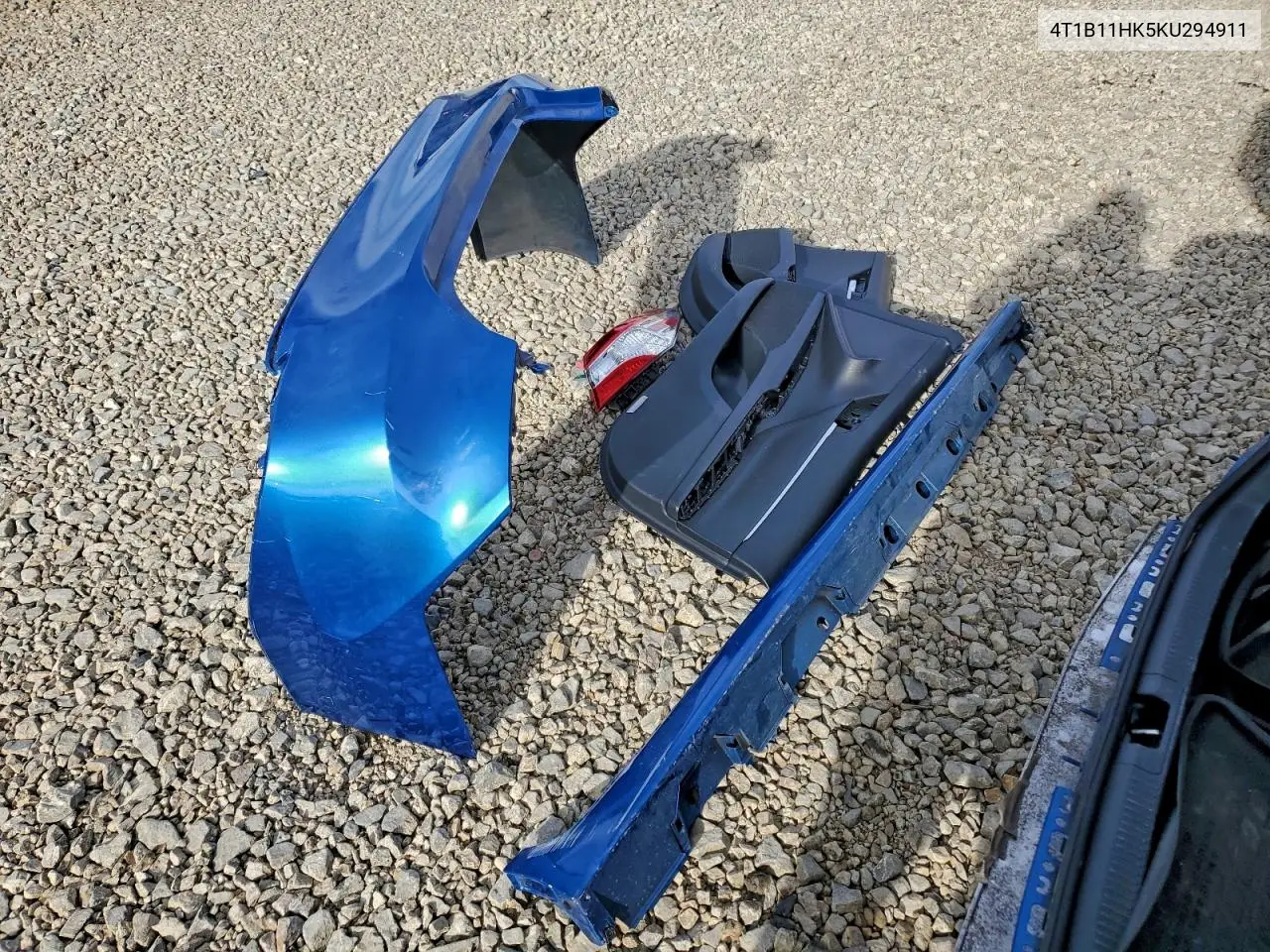 4T1B11HK5KU294911 2019 Toyota Camry L