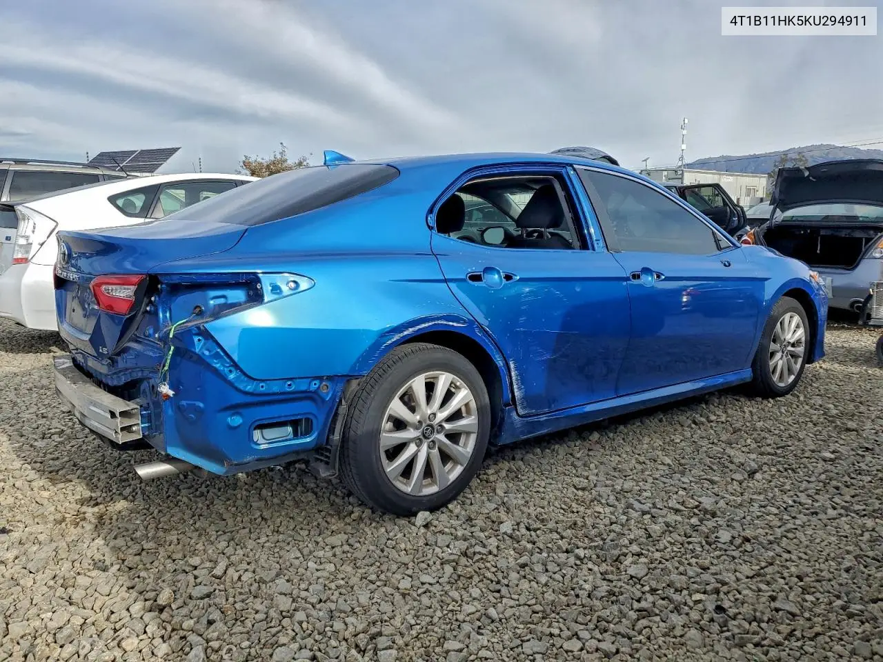 4T1B11HK5KU294911 2019 Toyota Camry L