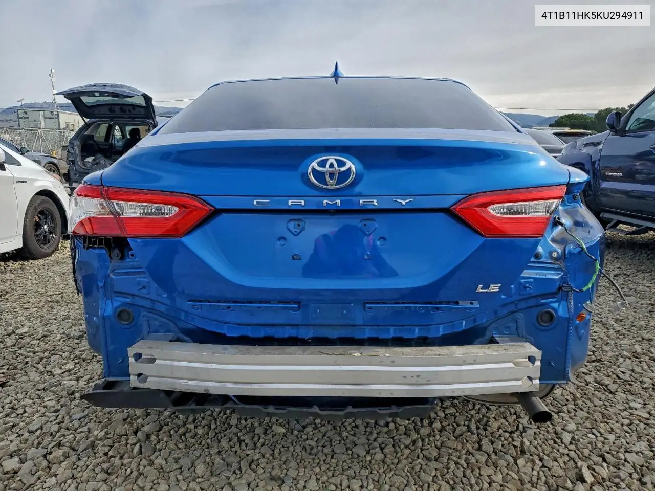4T1B11HK5KU294911 2019 Toyota Camry L