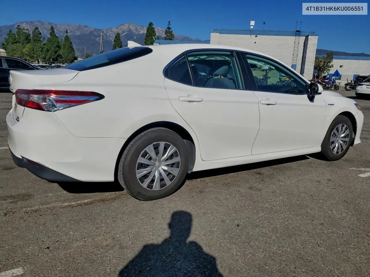 4T1B31HK6KU006551 2019 Toyota Camry Le