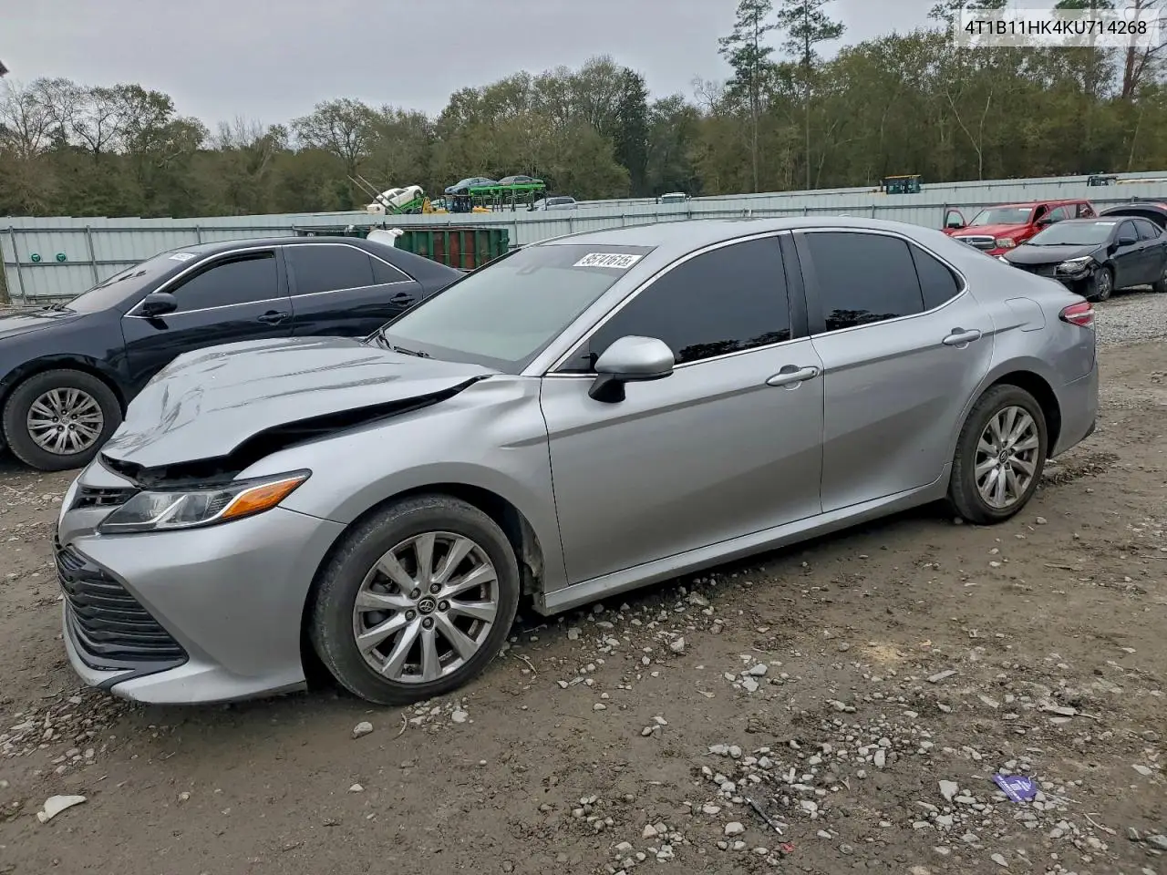 4T1B11HK4KU714268 2019 Toyota Camry L