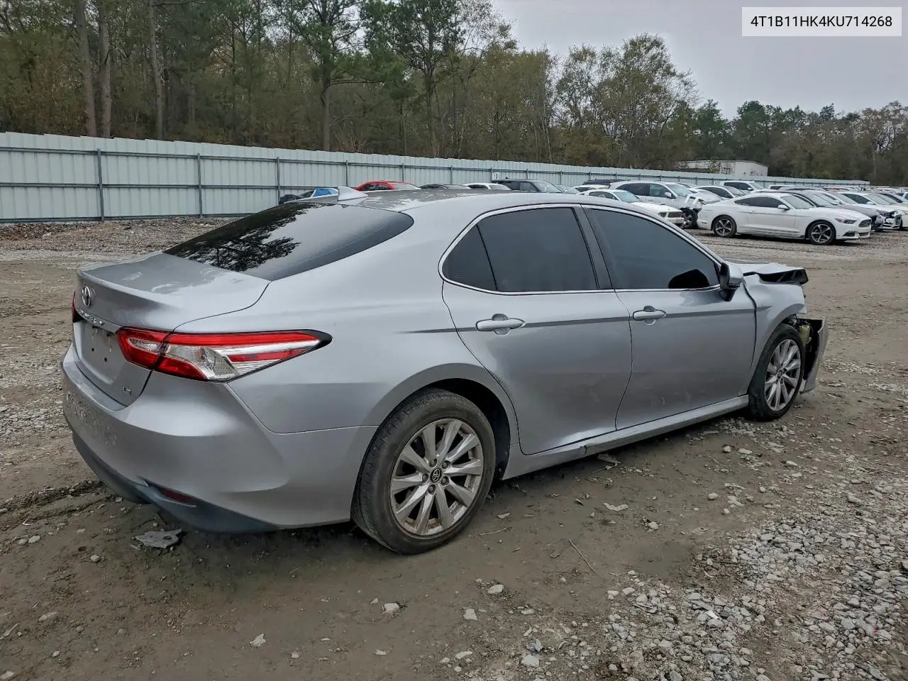 4T1B11HK4KU714268 2019 Toyota Camry L
