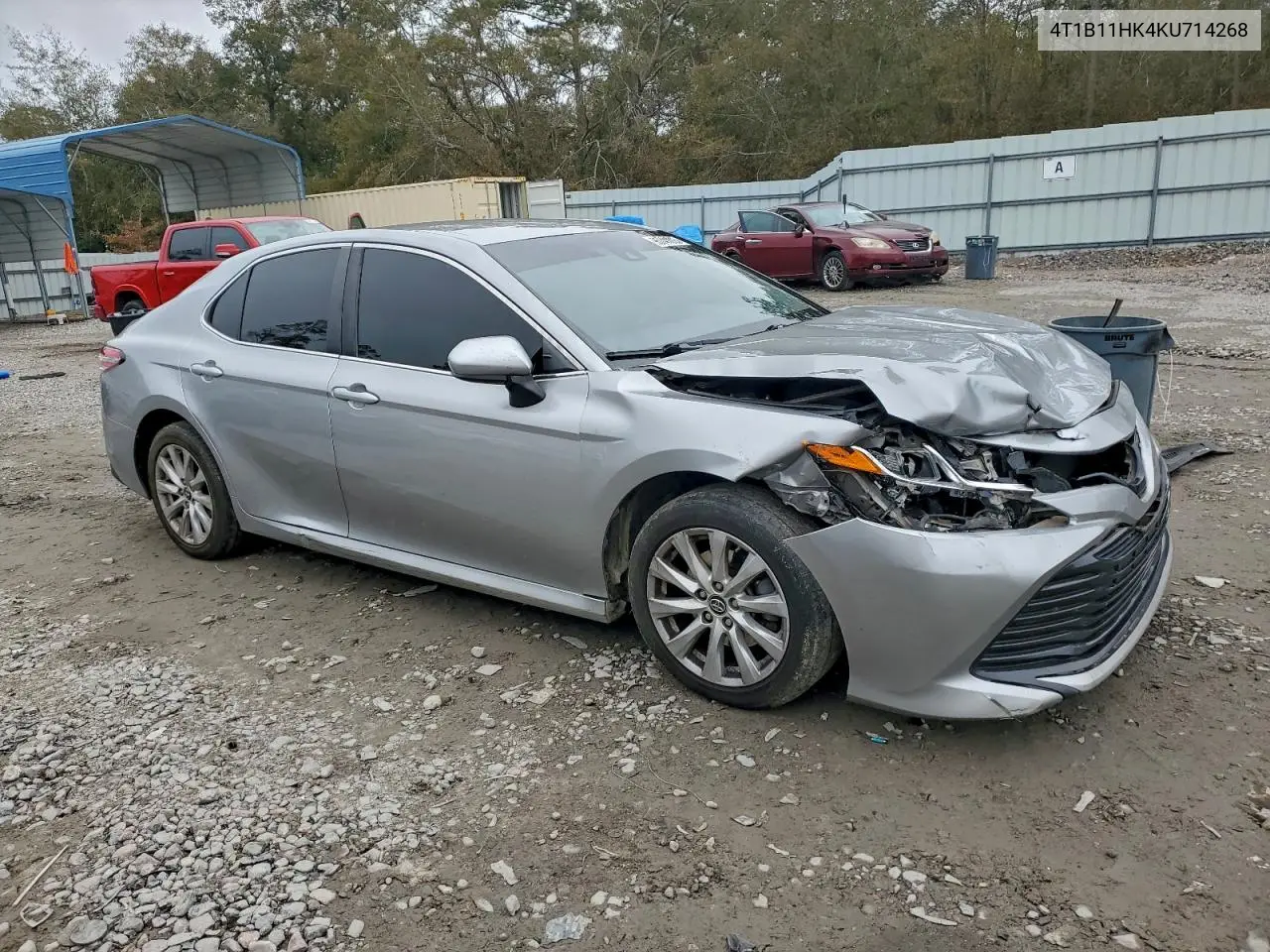 4T1B11HK4KU714268 2019 Toyota Camry L
