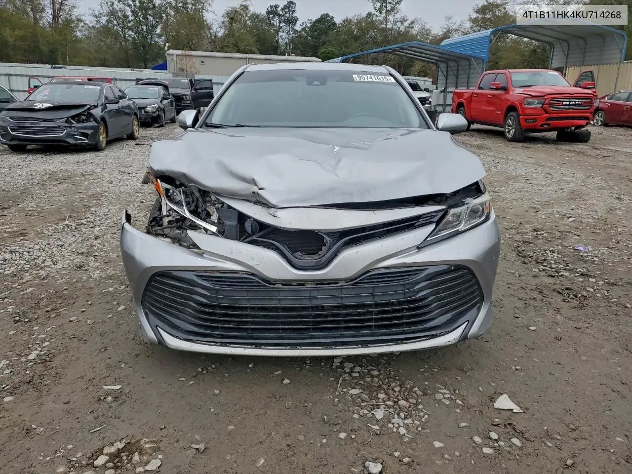 4T1B11HK4KU714268 2019 Toyota Camry L