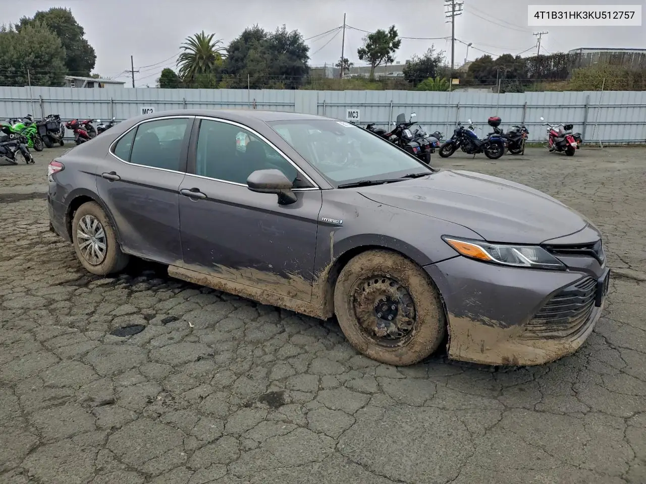 4T1B31HK3KU512757 2019 Toyota Camry Le