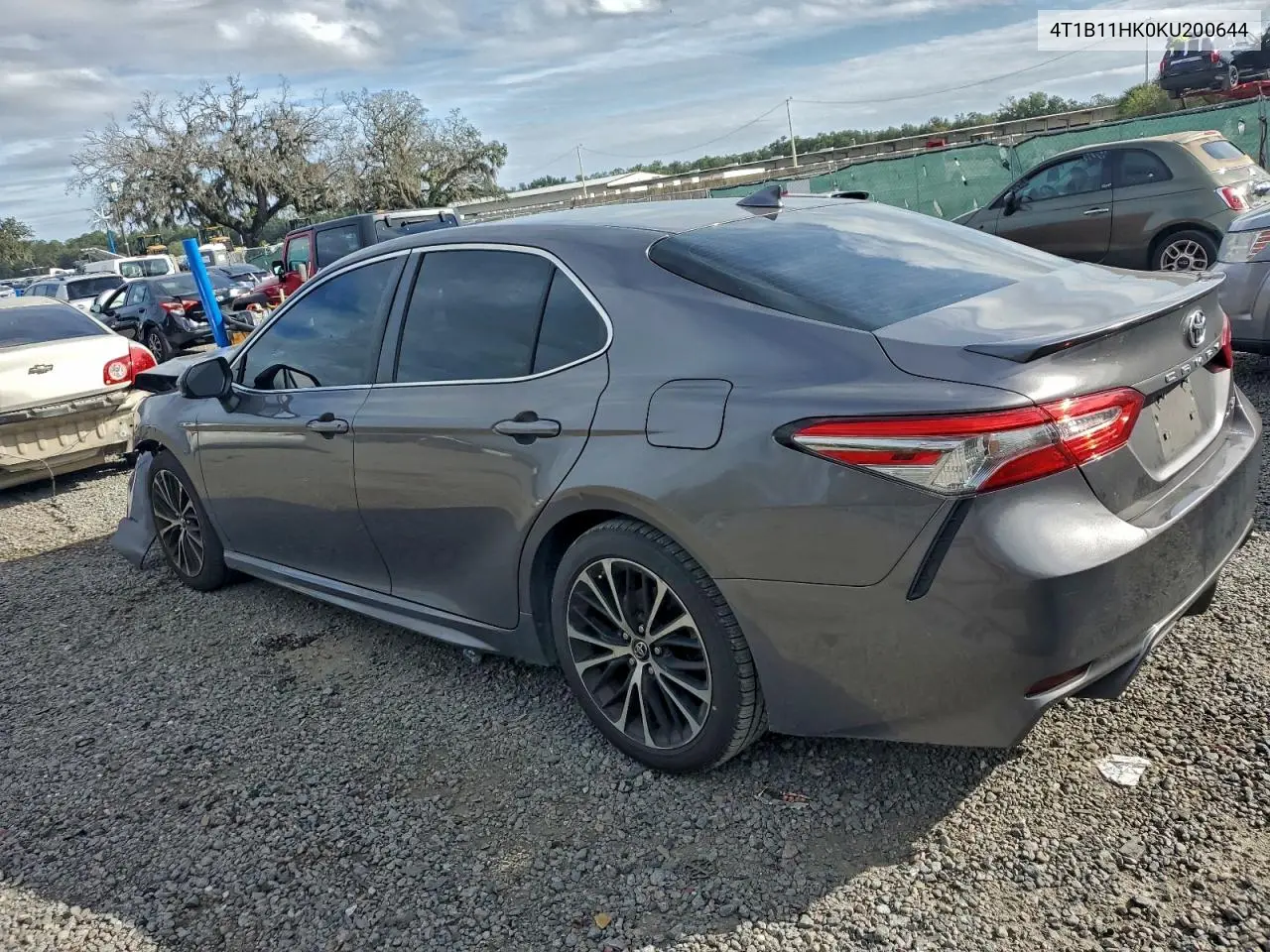 4T1B11HK0KU200644 2019 Toyota Camry L
