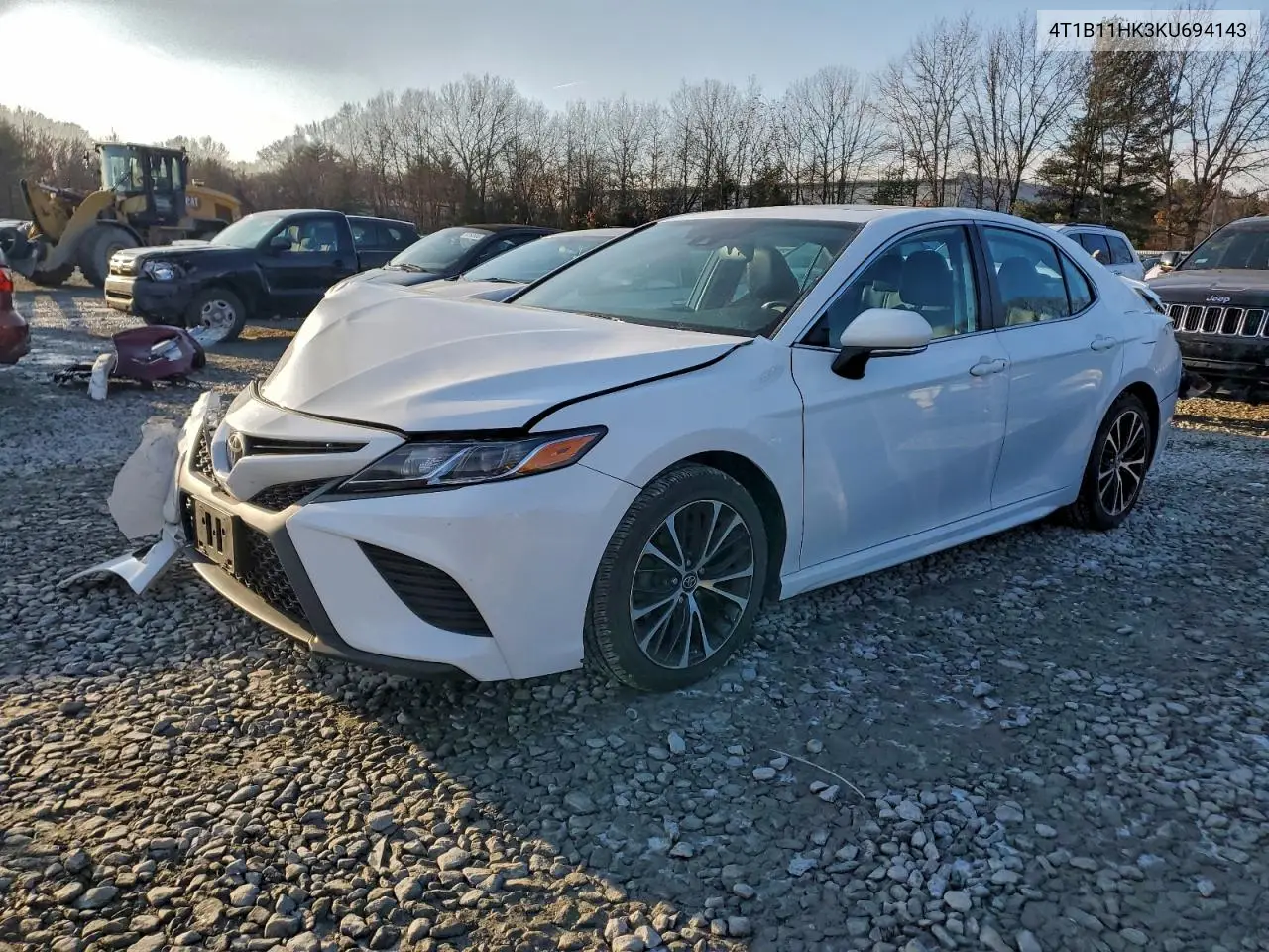 4T1B11HK3KU694143 2019 Toyota Camry L