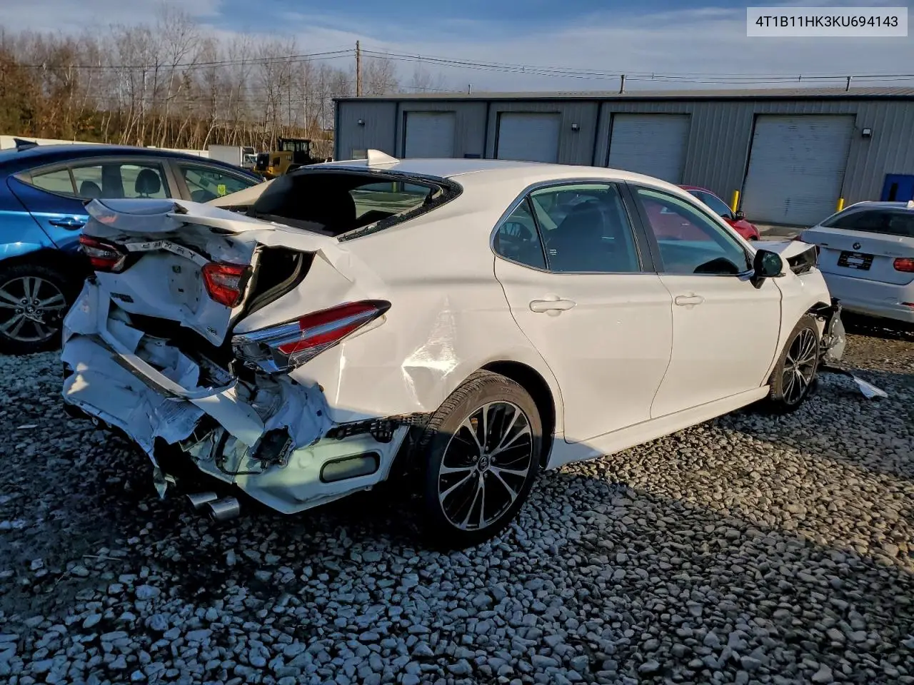 4T1B11HK3KU694143 2019 Toyota Camry L