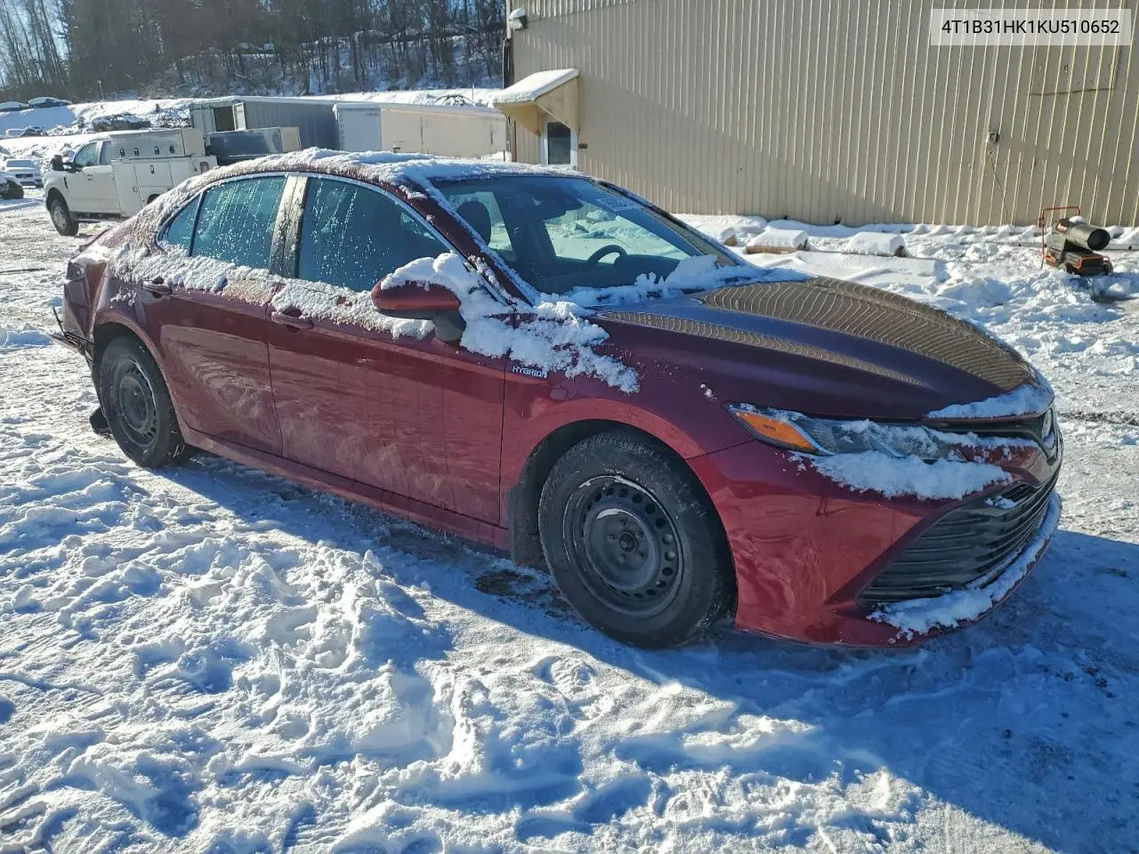4T1B31HK1KU510652 2019 Toyota Camry Le