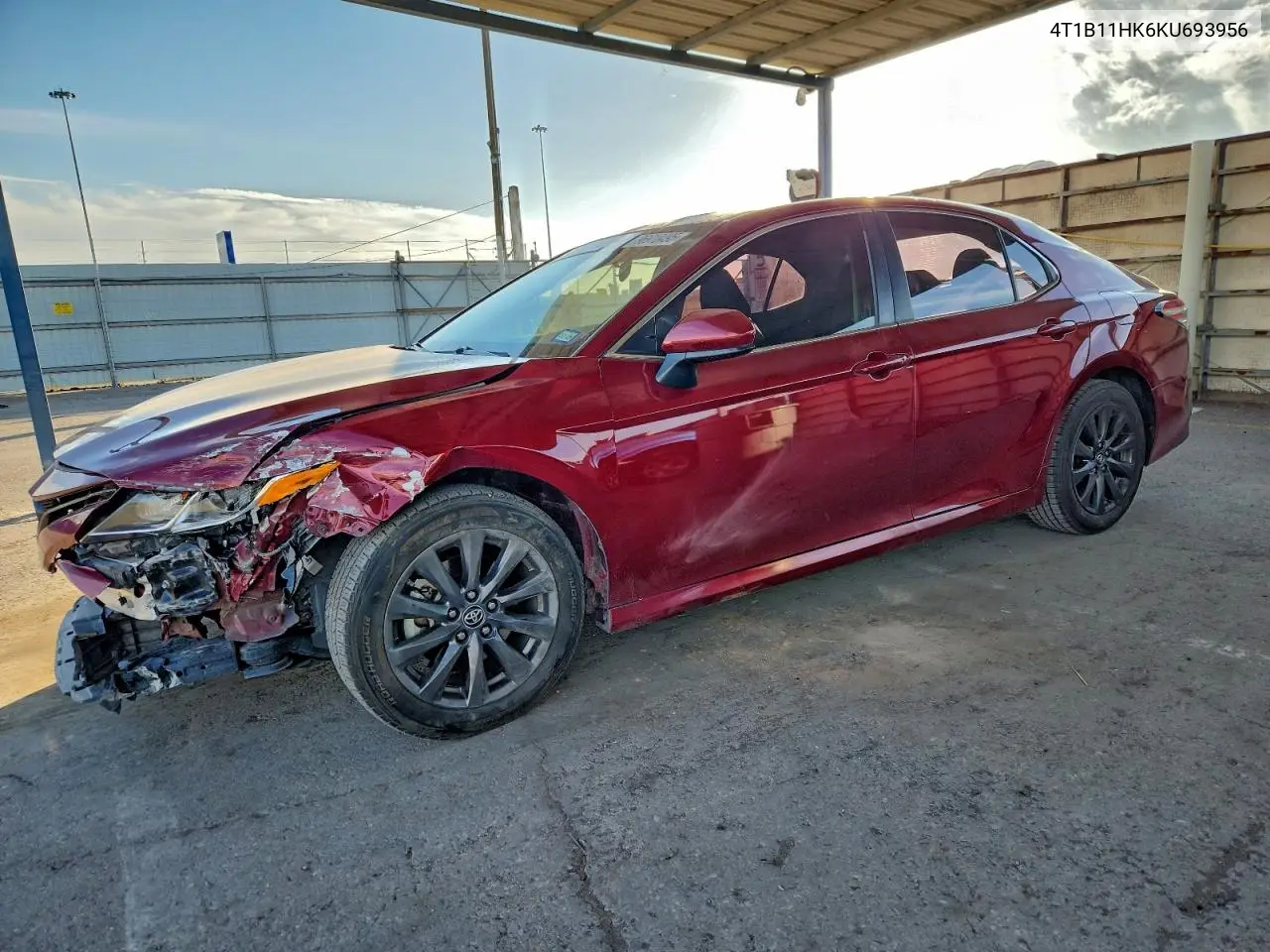 4T1B11HK6KU693956 2019 Toyota Camry L