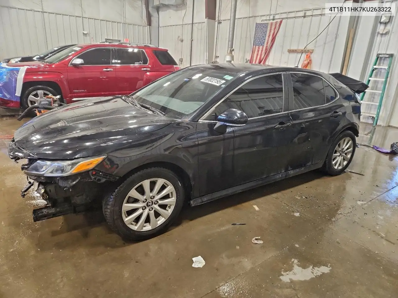 4T1B11HK7KU263322 2019 Toyota Camry L