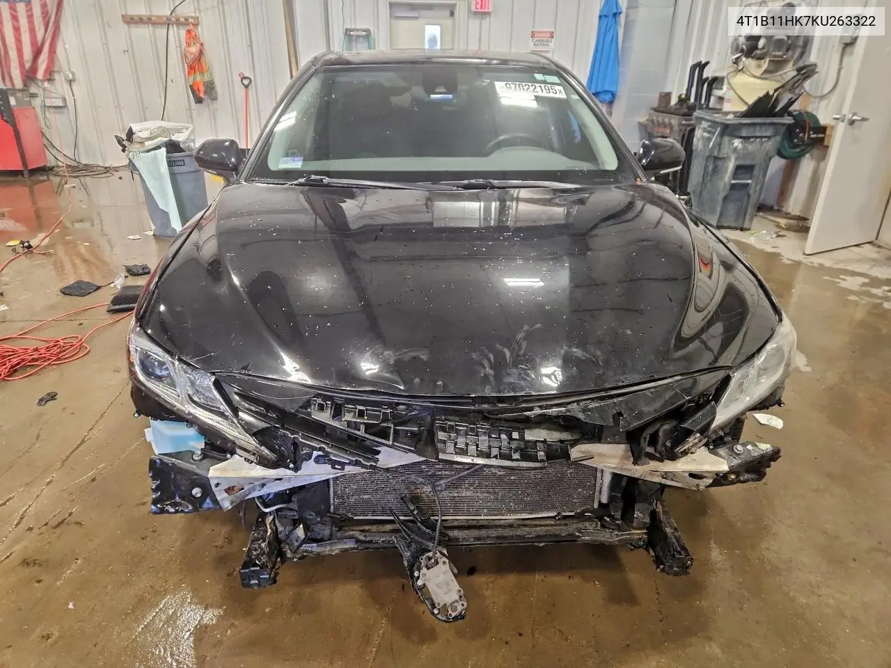 4T1B11HK7KU263322 2019 Toyota Camry L