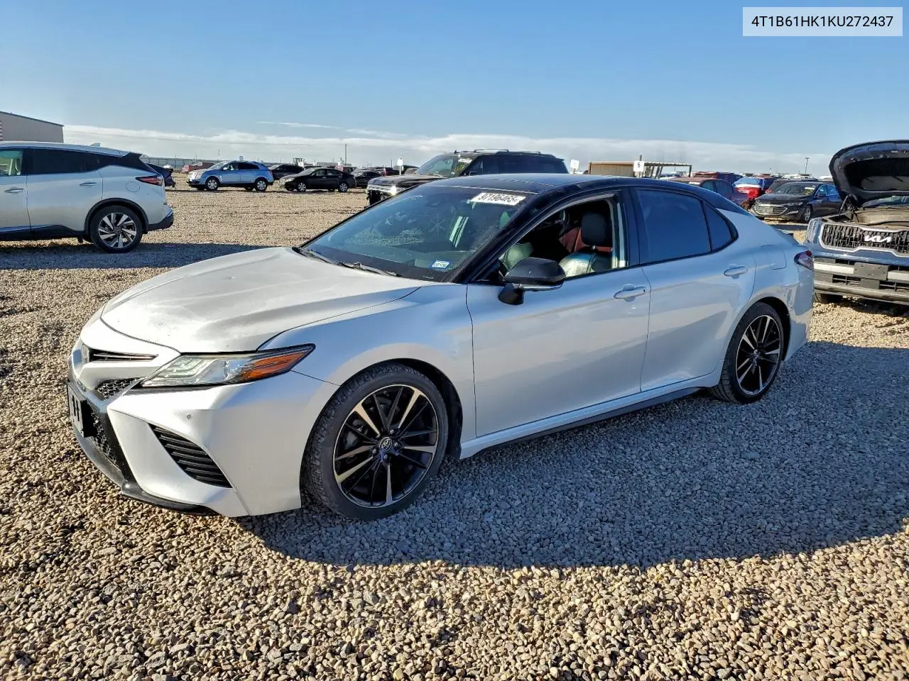 4T1B61HK1KU272437 2019 Toyota Camry Xse