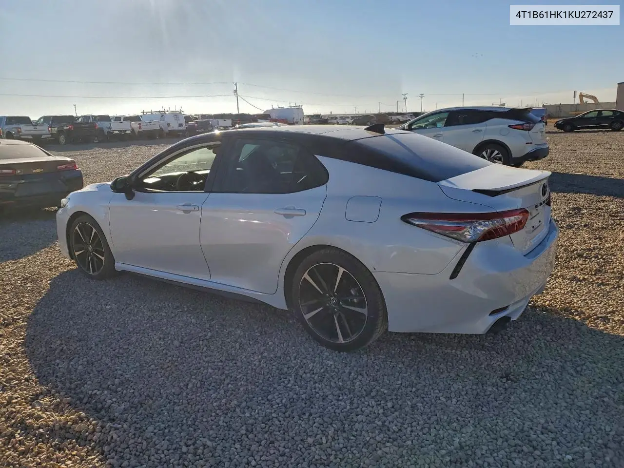 4T1B61HK1KU272437 2019 Toyota Camry Xse