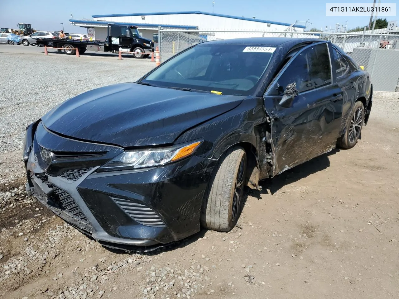 2020 Toyota Camry Se VIN: 4T1G11AK2LU311861 Lot: 65556554