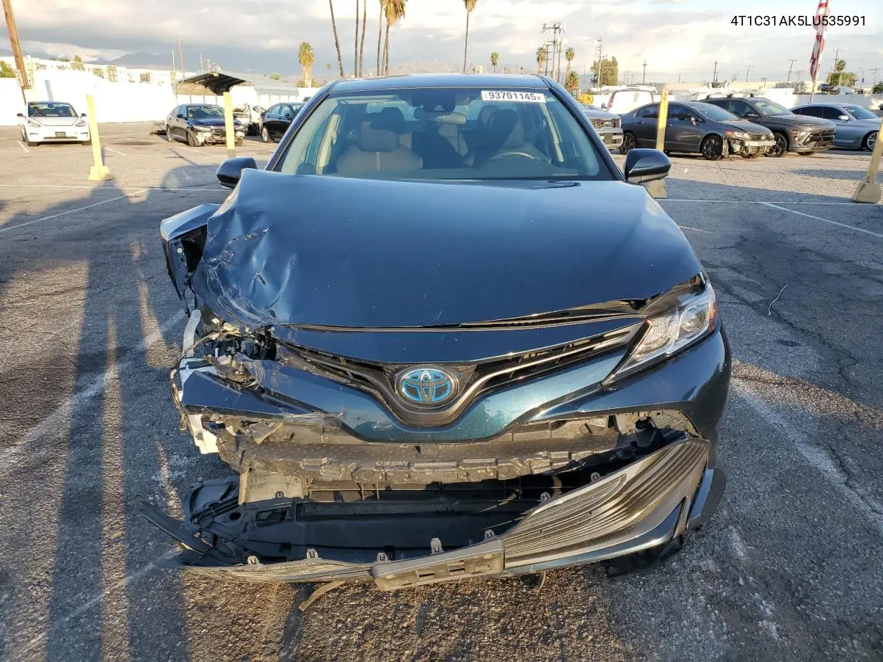 4T1C31AK5LU535991 2020 Toyota Camry Le