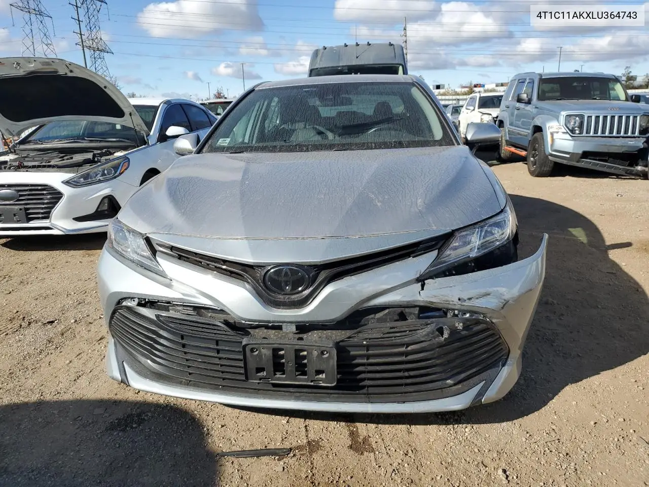 4T1C11AKXLU364743 2020 Toyota Camry Le