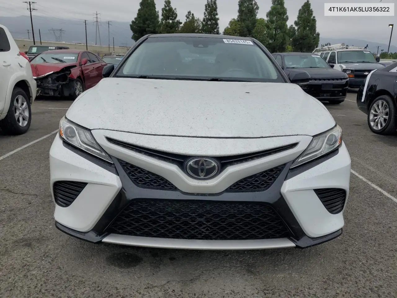 4T1K61AK5LU356322 2020 Toyota Camry Xse