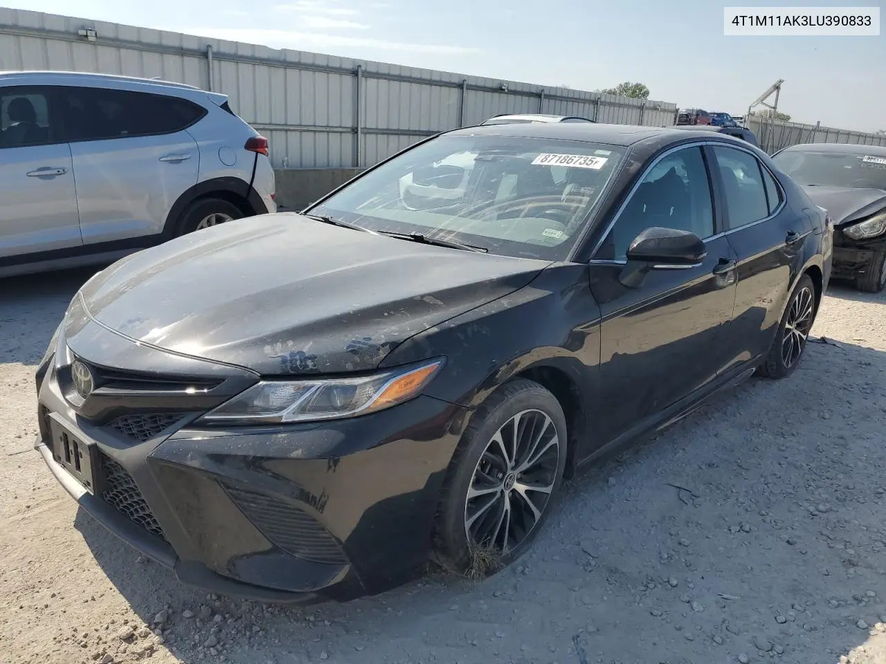 4T1M11AK3LU390833 2020 Toyota Camry Se