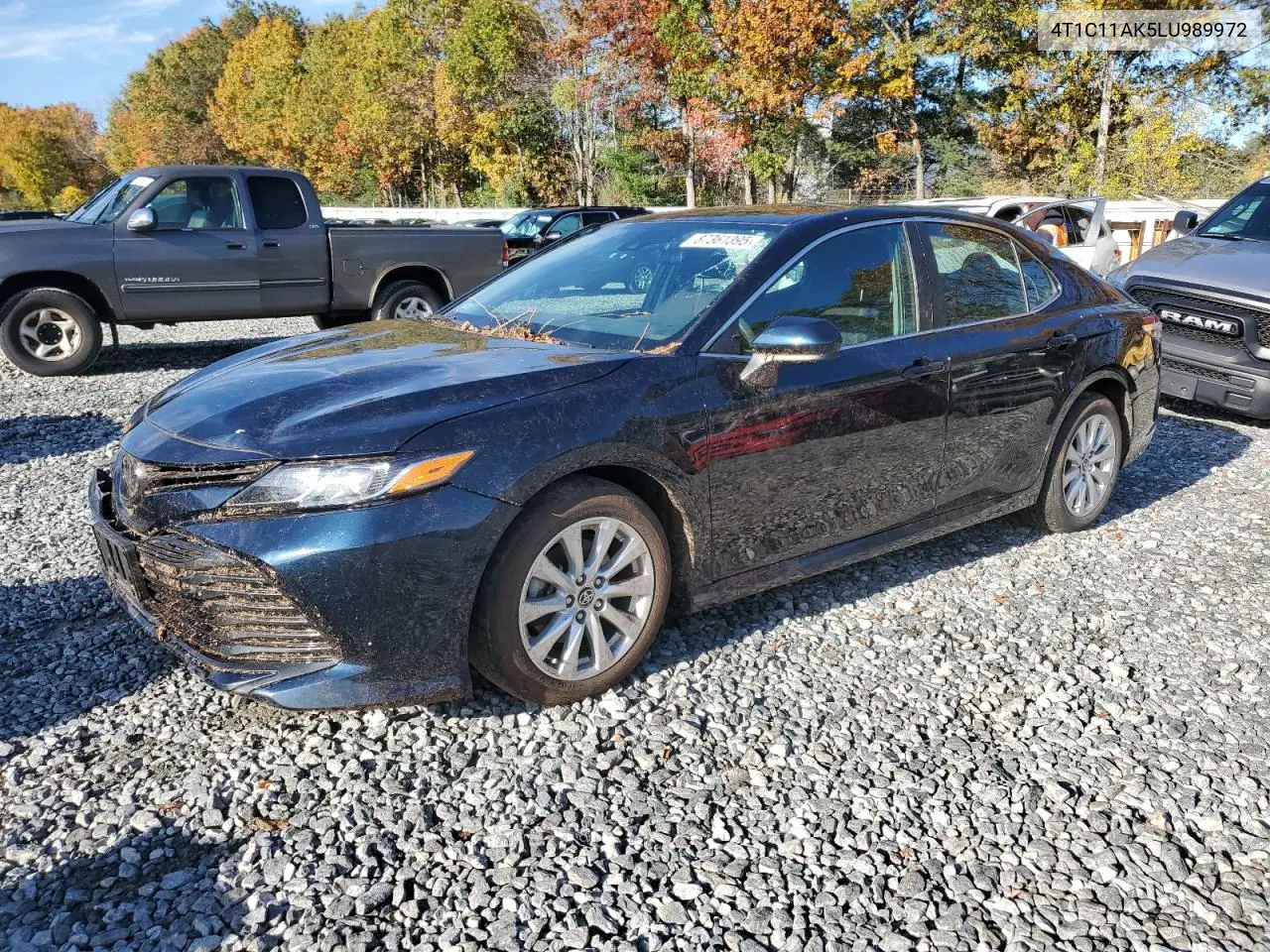 4T1C11AK5LU989972 2020 Toyota Camry Le