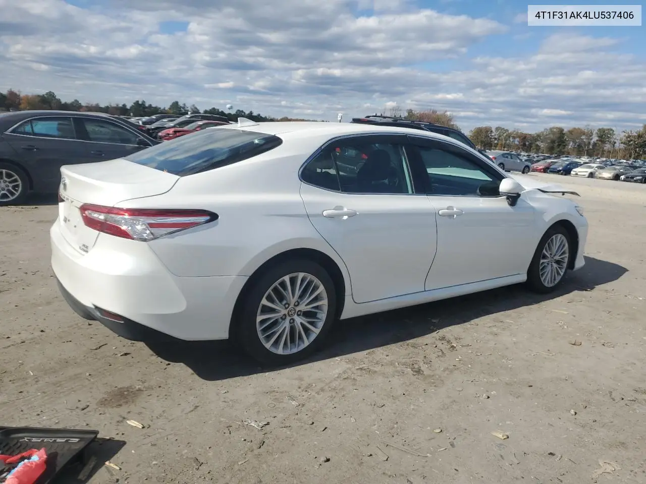 4T1F31AK4LU537406 2020 Toyota Camry Xle