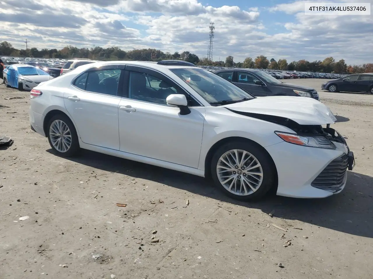 4T1F31AK4LU537406 2020 Toyota Camry Xle