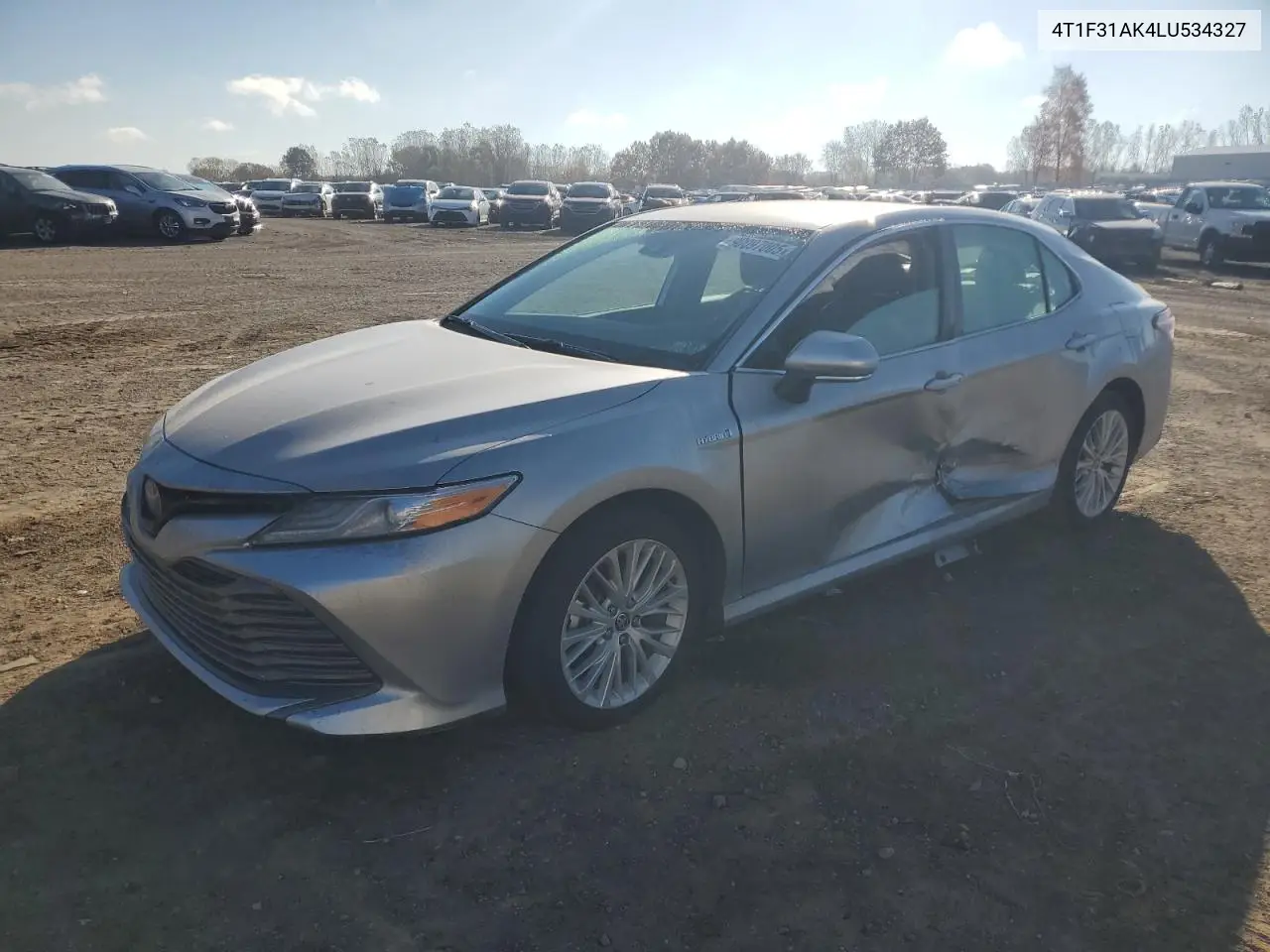 4T1F31AK4LU534327 2020 Toyota Camry Xle