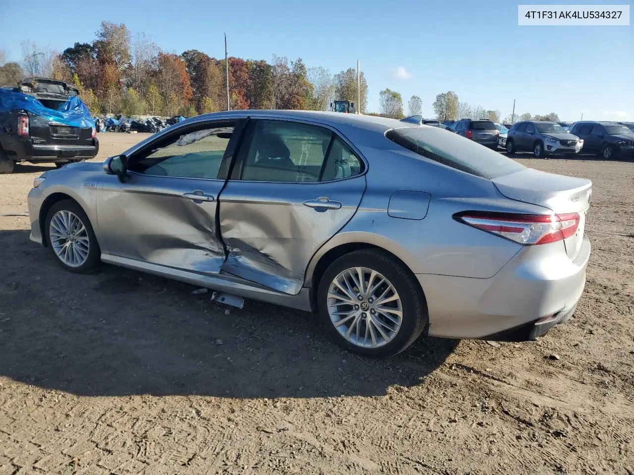 4T1F31AK4LU534327 2020 Toyota Camry Xle