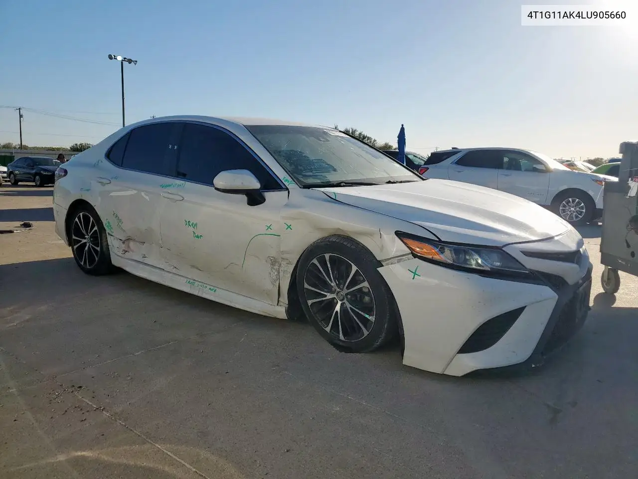 4T1G11AK4LU905660 2020 Toyota Camry Se