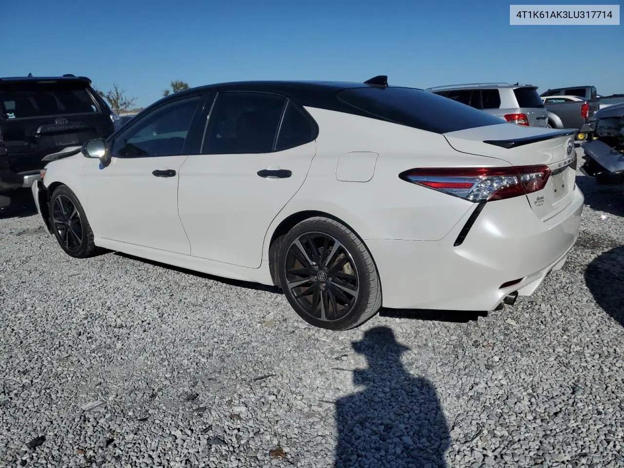 4T1K61AK3LU317714 2020 Toyota Camry Xse