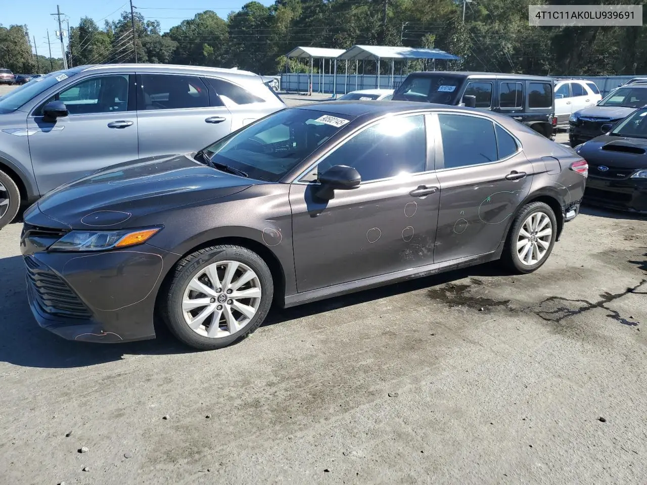 4T1C11AK0LU939691 2020 Toyota Camry Le