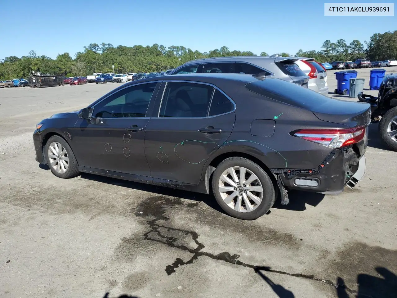 4T1C11AK0LU939691 2020 Toyota Camry Le