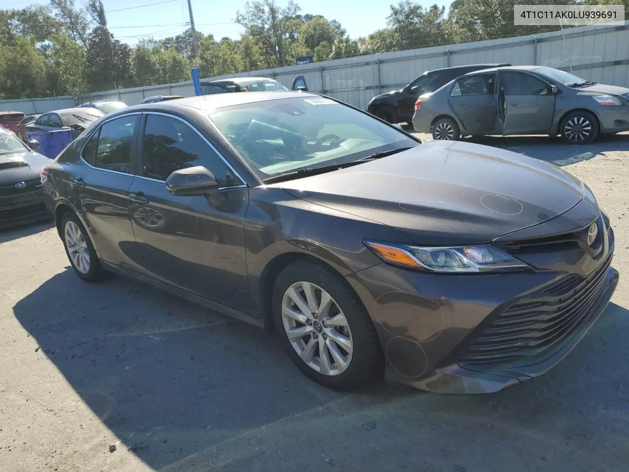 4T1C11AK0LU939691 2020 Toyota Camry Le