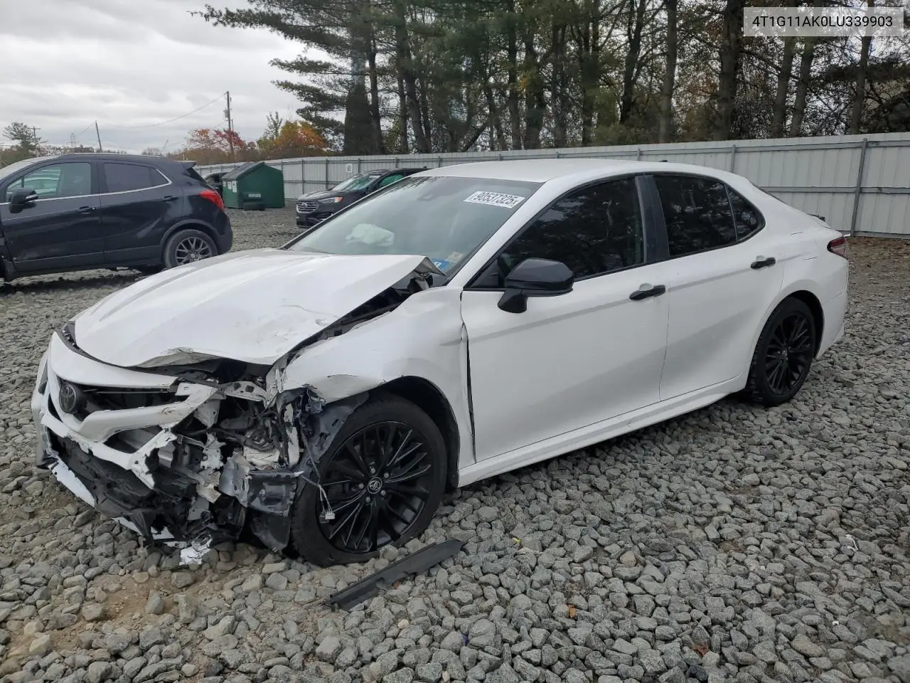 4T1G11AK0LU339903 2020 Toyota Camry Se