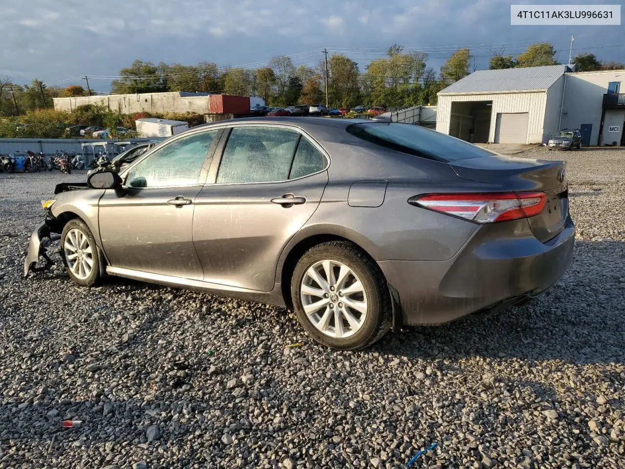 4T1C11AK3LU996631 2020 Toyota Camry Le