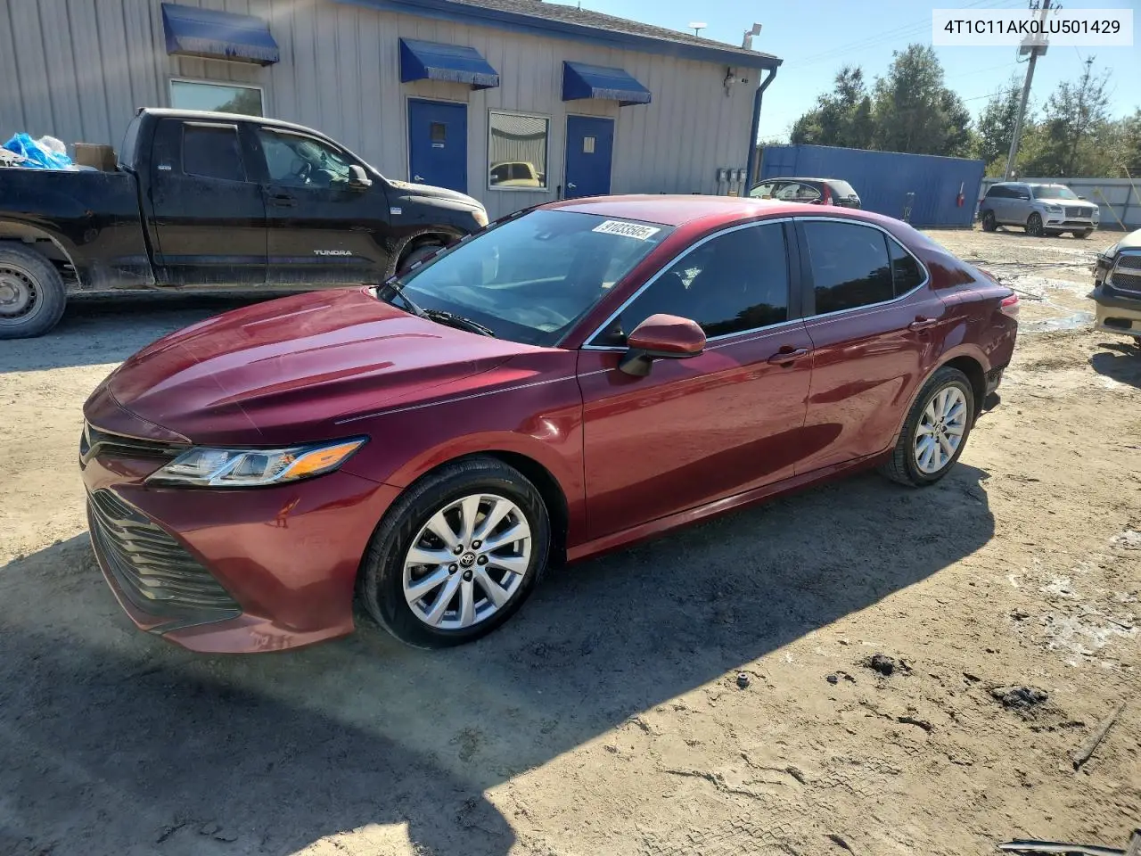 4T1C11AK0LU501429 2020 Toyota Camry Le